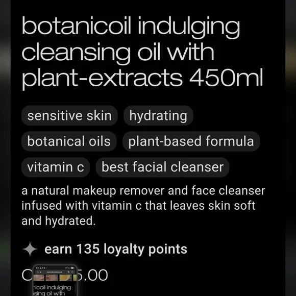 NWT Cleansing oil Shu Uemura Botanicoil Indulging Plant-Based 450ml - Picture 4 of 12